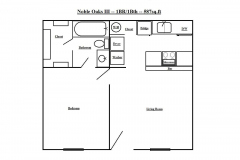 Noble Oaks III 1Bd